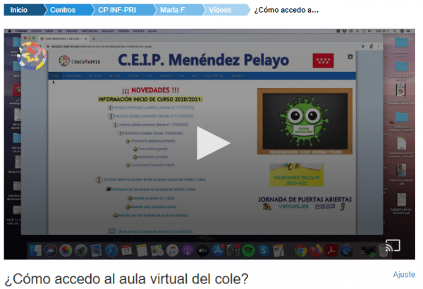 video acceso aula virtual