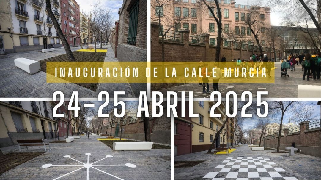 inauguración de la calle Murcia
