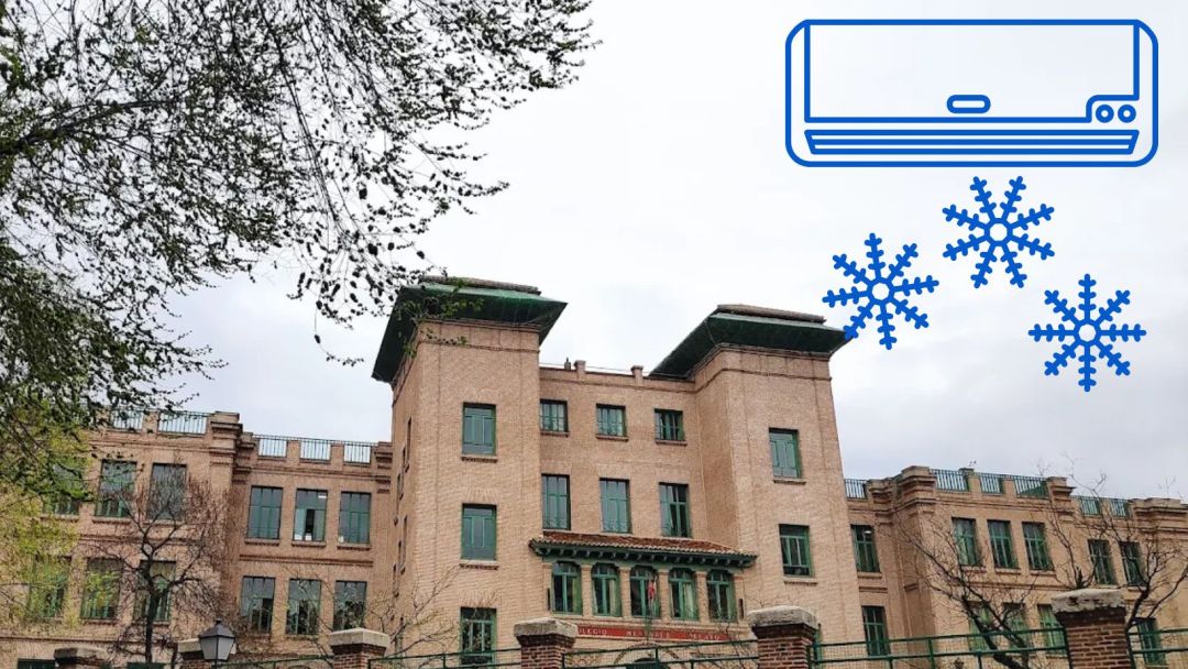 Climatización Colegio Menéndez Pelayo